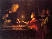 HONTHORST, Gerrit van Childhood of Christ sf painting